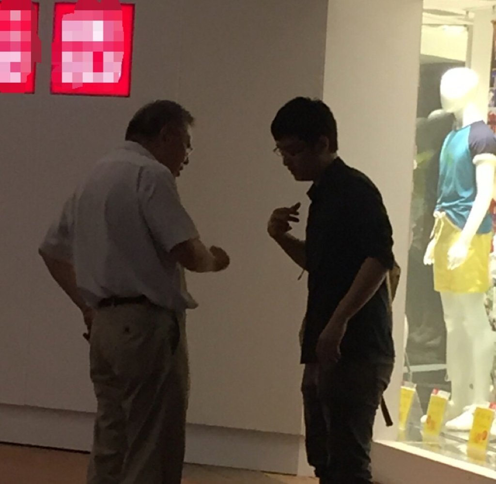 An undated photograph shows former student leader Alex Chow Yong-kang (right) with Lee Henley Hu Xiang. Photo: Weibo