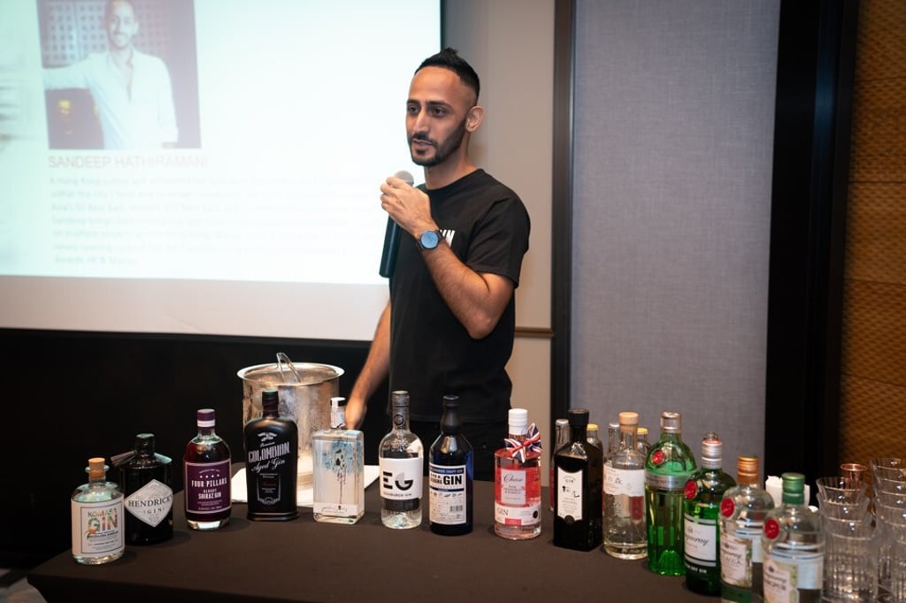 ‘Gin has been on a rise for a few years,’ says Sandeep Hathiramani, one of the organisers of Gin Festival Hong Kong. Photo: Gin Festival Hong Kong
