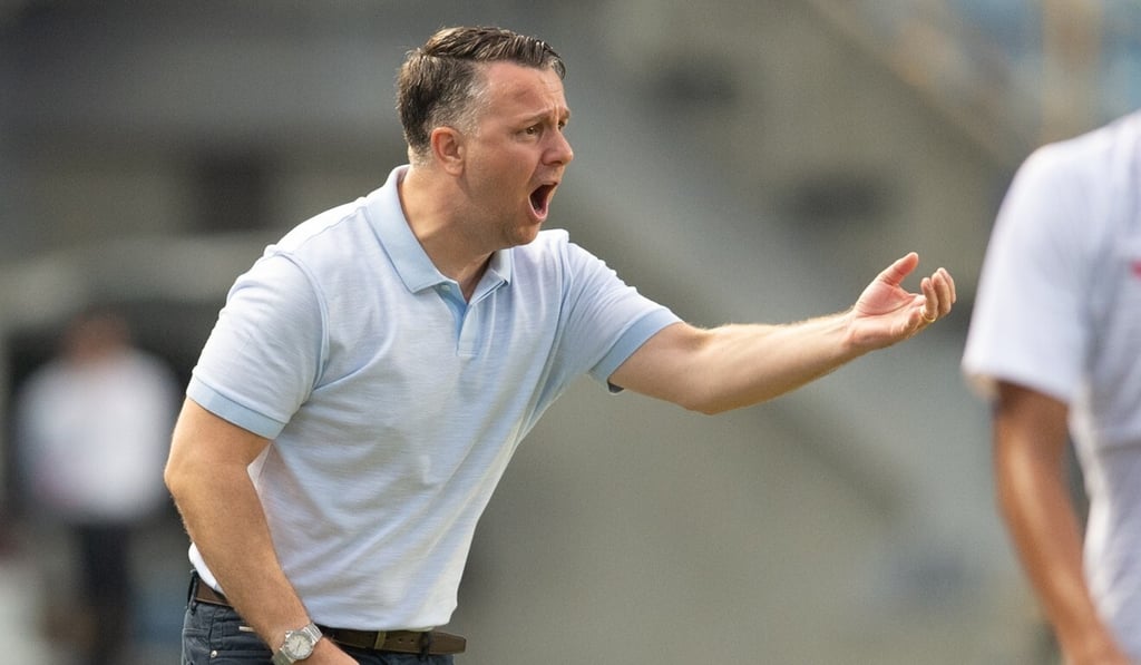 Gary White quit as Hong Kong coach after just three months in charge. Photo: HKFA