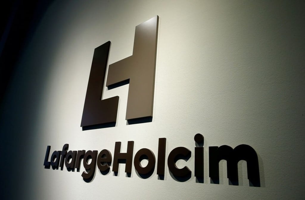 LafargeHolcim became the world’s largest cement maker following a merger in 2015. Photo: Reuters