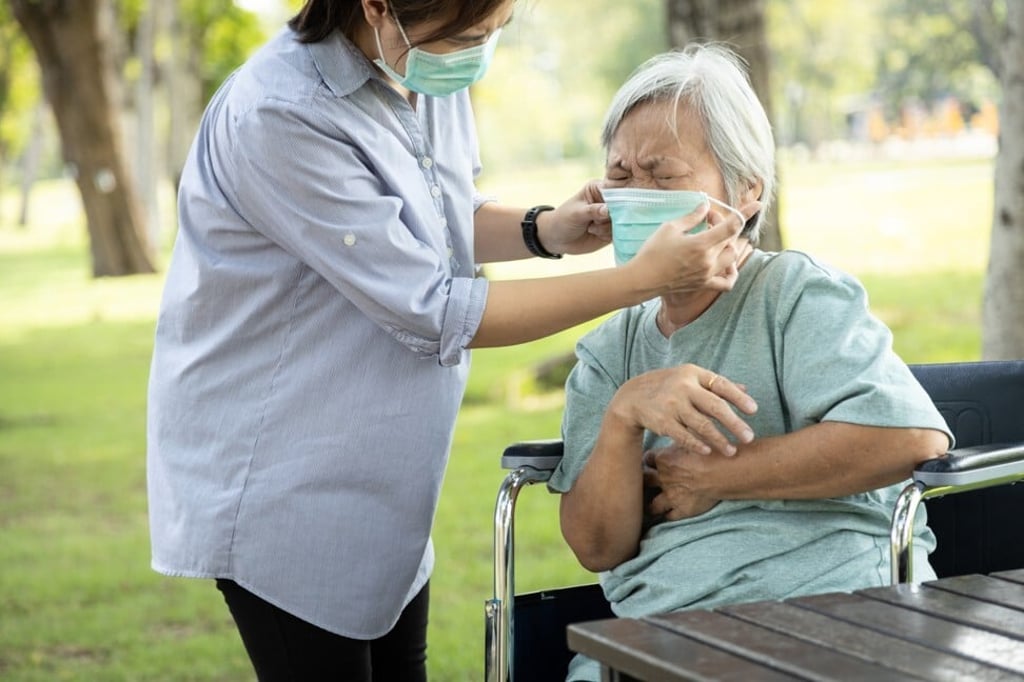 Some seniors may refuse to comply with certain rules, such as the wearing of masks, when their regular routines are disturbed. Photo: Shutterstock
