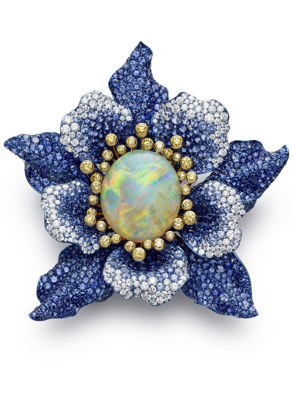 Happy Floral brooch with opal. Photo: Chopard