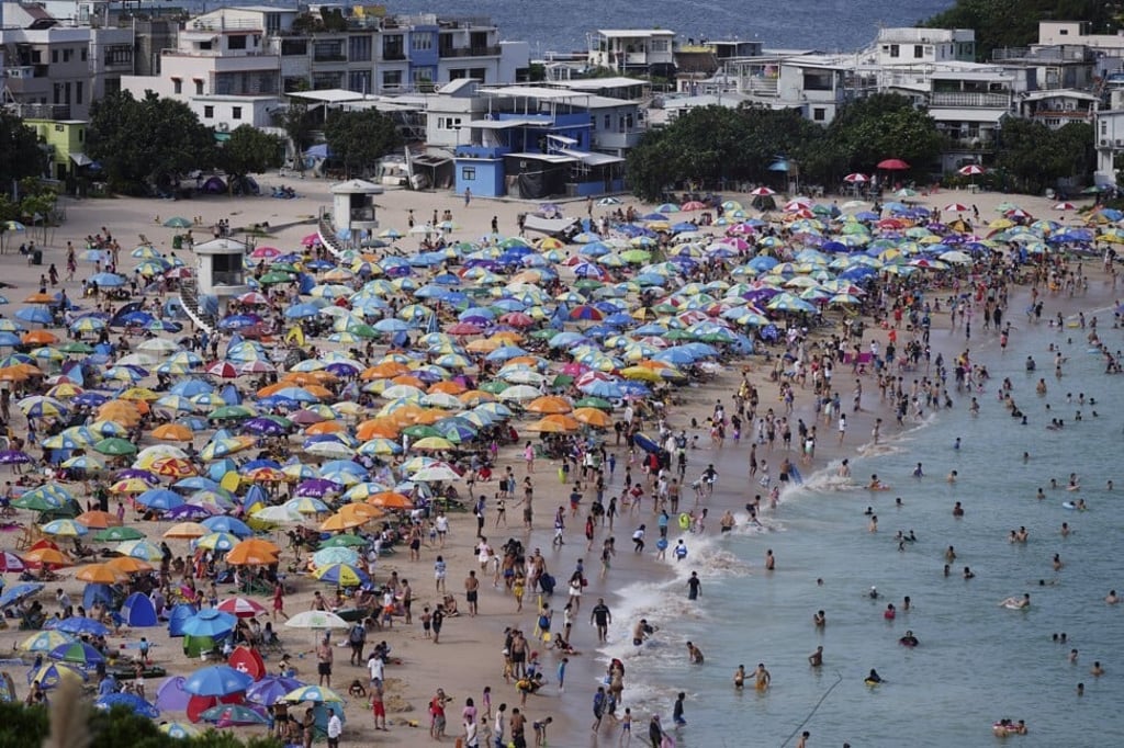 Hong Kong’s Shek O beach, on May 17. Photo: SCMP / Sam Tsang Hong Kong’s Shek O beach, on May 17. Photo: SCMP / Sam Tsang