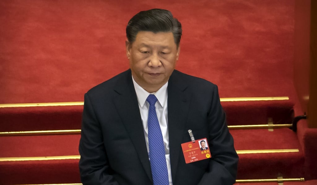Chinese President Xi Jinping attends the closing session of China's National People's Congress in Beijing in May. Photo: AP Chinese President Xi Jinping attends the closing session of China's National People's Congress in Beijing in May. Photo: AP