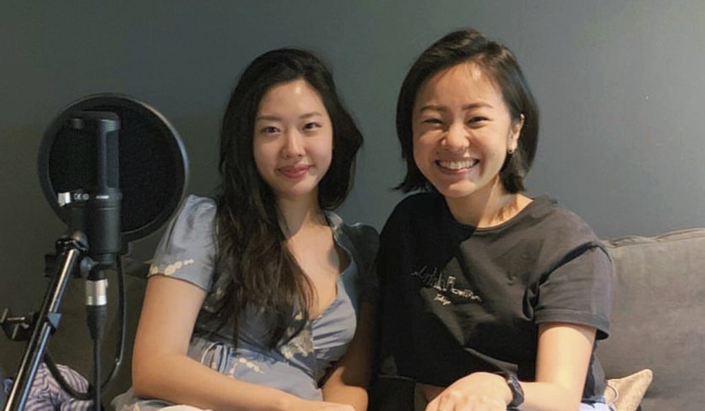 Nicole Lim with her guest on episode 31 of the Something Private podcast, Rebecca Eu, founder of social enterprise Mei's Own, which helps survivors of sex trafficking in the Philippines. Photo: courtesy Nicole Lim Nicole Lim with her guest on episode 31 of the Something Private podcast, Rebecca Eu, founder of social enterprise Mei's Own, which helps survivors of sex trafficking in the Philippines. Photo: courtesy Nicole Lim