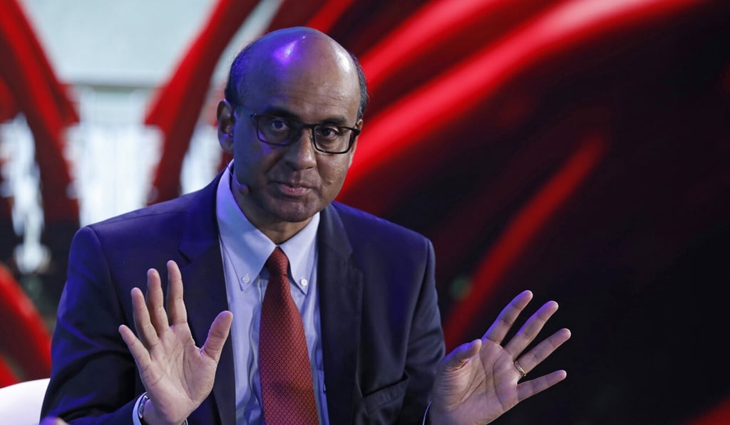Senior minister Tharman Shanmugaratnam. Photo: Bloomberg