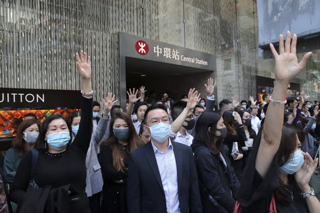 China has introduced a national security law for Hong Kong as it claims the anti-government protests in the financial hub endanger the country. Photo: AP Photo China has introduced a national security law for Hong Kong as it claims the anti-government protests in the financial hub endanger the country. Photo: AP Photo