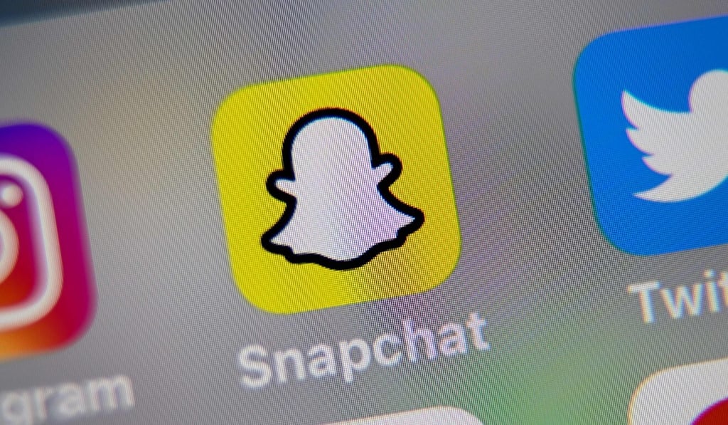 Snapchat is particularly popular with young internet users. Photo: AFP