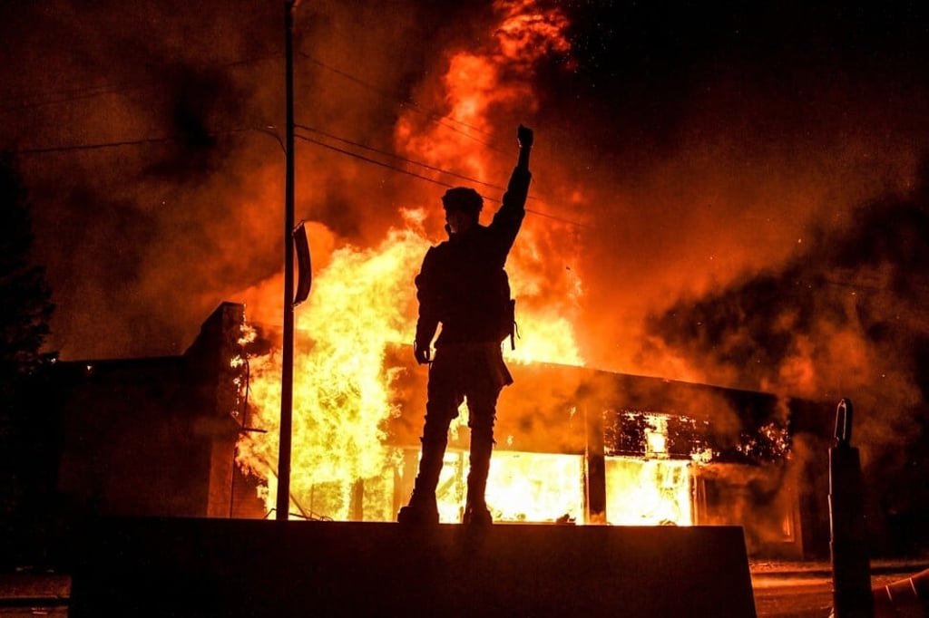 A US senator has called for military force to stop the George Floyd protests. Photo: AFP A US senator has called for military force to stop the George Floyd protests. Photo: AFP