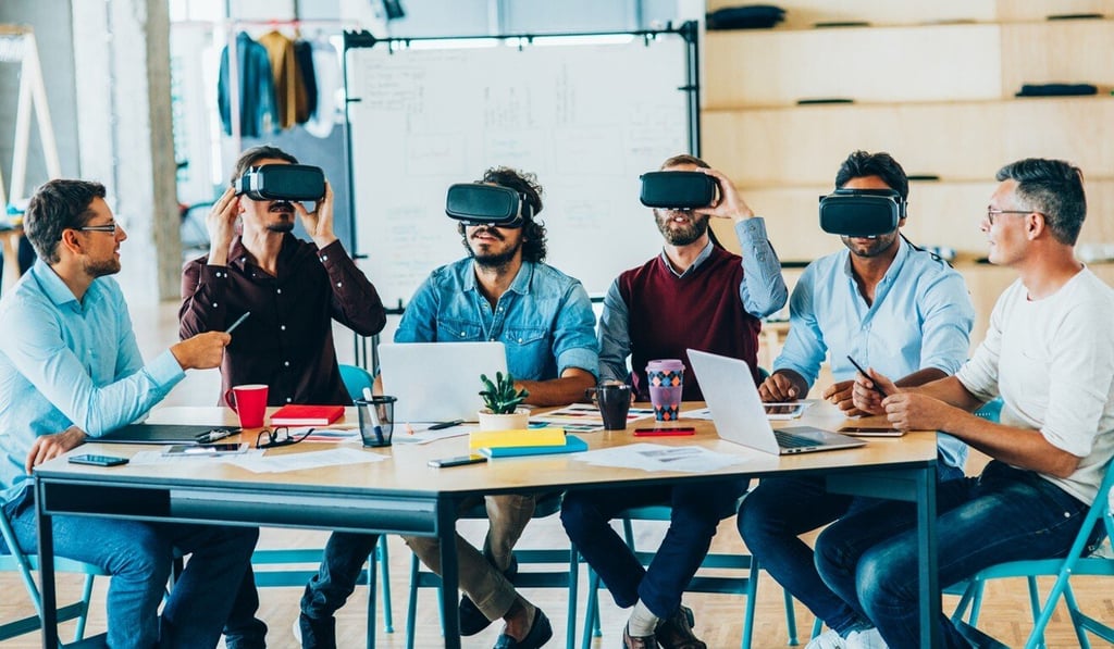 The use of digital technologies, such as virtual reality and artificial intelligence, is helping to transform businesses.