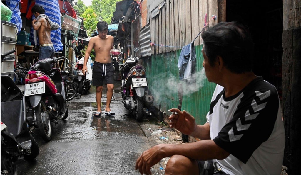 The coronavirus is pushing Thailand’s poor deeper into penury. Photo: AFP The coronavirus is pushing Thailand’s poor deeper into penury. Photo: AFP