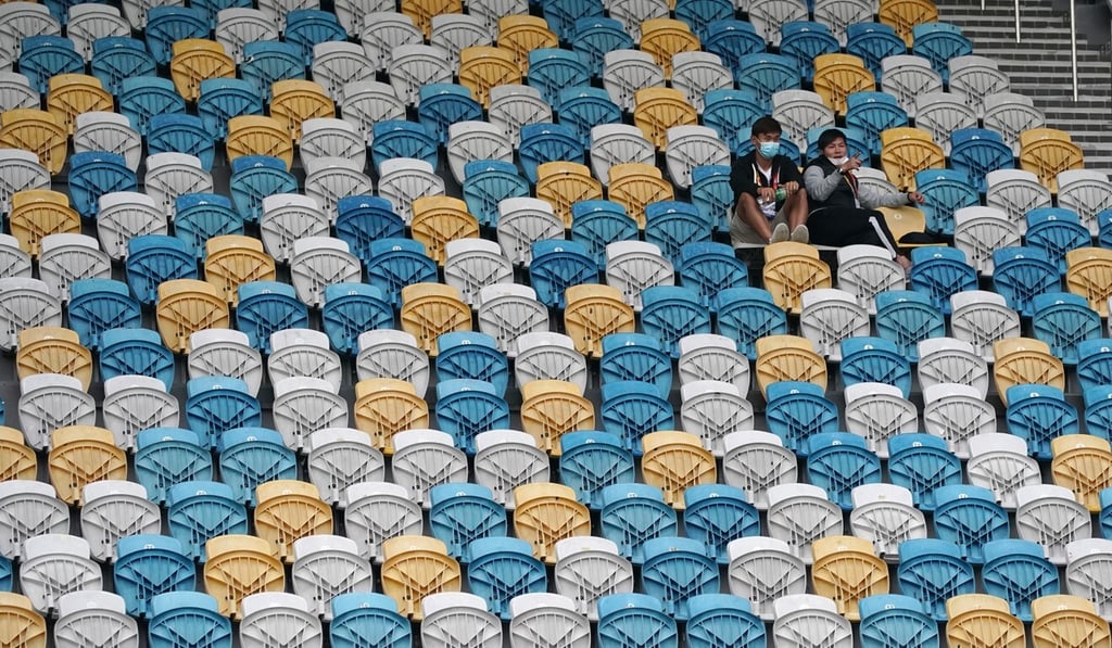 Football in Hong Kong is suffering with games having to be played behind closed doors due to the pandemic. Photo: Felix Wong Football in Hong Kong is suffering with games having to be played behind closed doors due to the pandemic. Photo: Felix Wong
