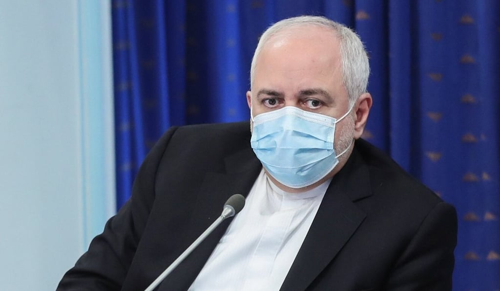 The Iranian embassy’s June 1 post was a translation of Foreign Minister Mohammad Javad Zarif’s tweet slamming the US for “cracking down and jailing” protesters. Photo: DPA The Iranian embassy’s June 1 post was a translation of Foreign Minister Mohammad Javad Zarif’s tweet slamming the US for “cracking down and jailing” protesters. Photo: DPA