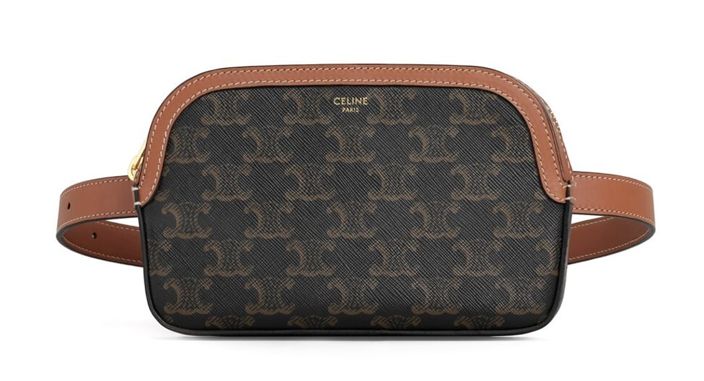 Belt bag in Triomphe Canvas. Photo: Celine Belt bag in Triomphe Canvas. Photo: Celine