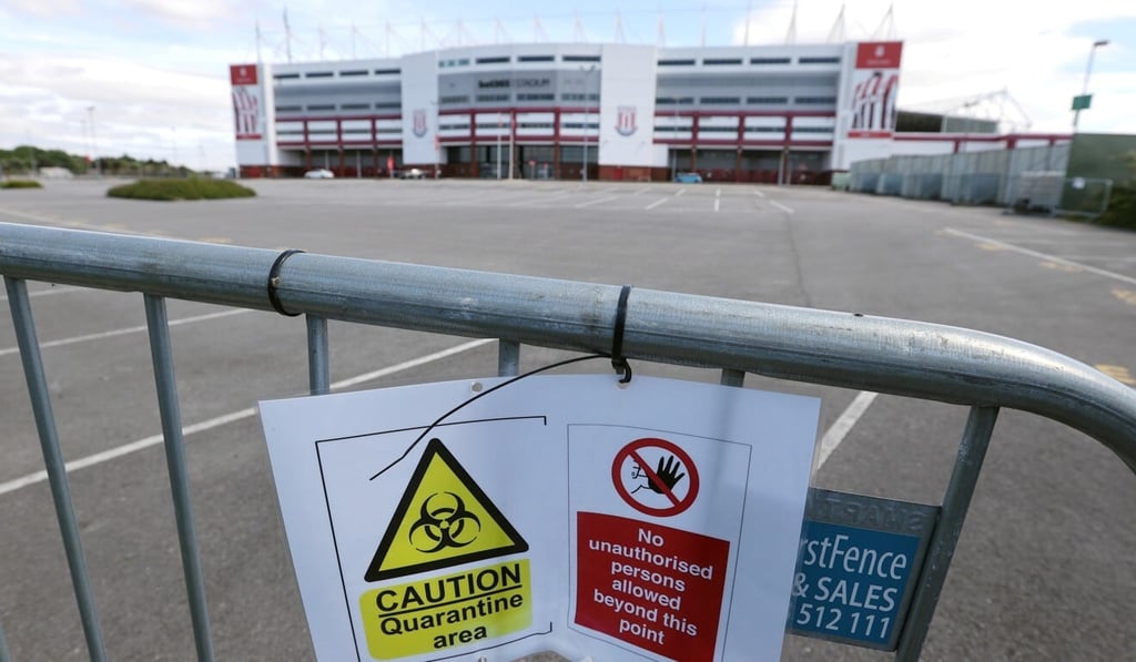 The English Premier League is expected to resume play without fans on June 19. Photo: Reuters