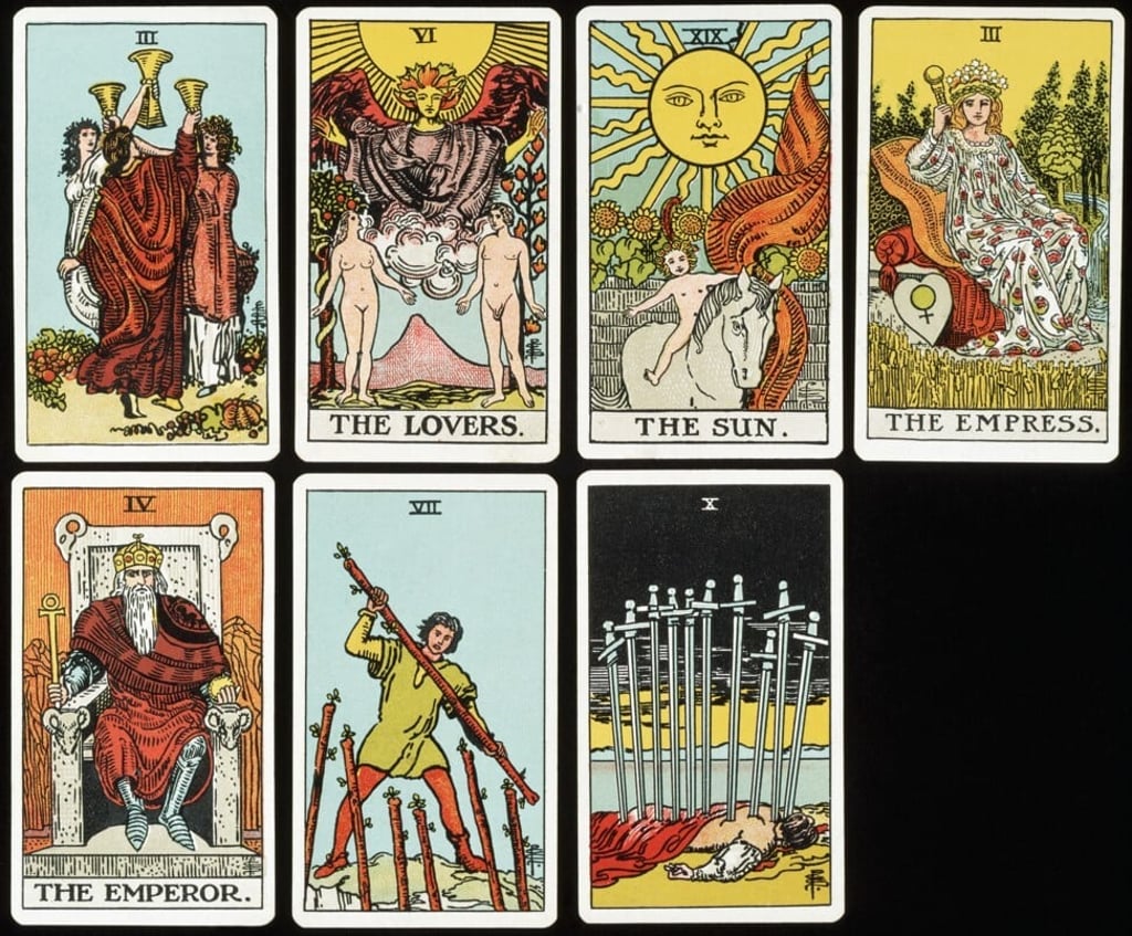 A selection of tarot cards. Tarot is popular in Indonesia, where belief in mysticism and superstition is common. Photo: Corbis via Getty Images A selection of tarot cards. Tarot is popular in Indonesia, where belief in mysticism and superstition is common. Photo: Corbis via Getty Images