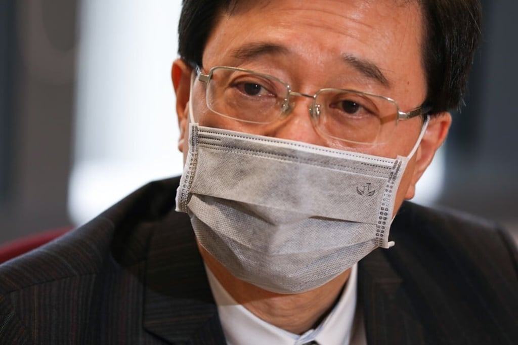 John Lee, Hong Kong’s security secretary. Photo: May Tse