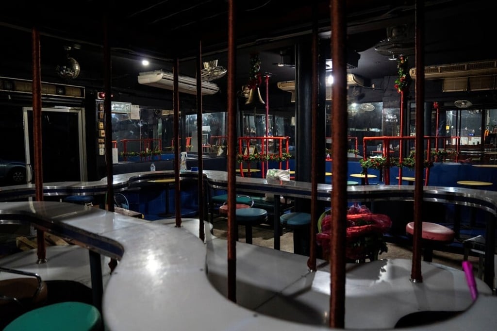 An empty Patpong bar. Photo: Reuters An empty Patpong bar. Photo: Reuters