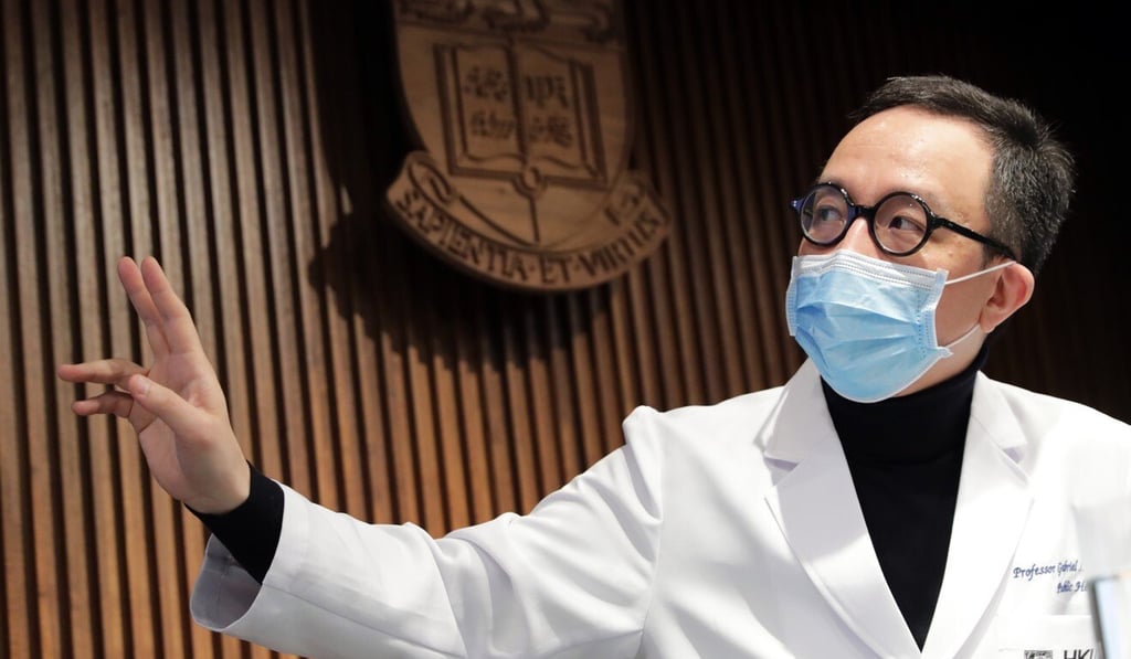 University of Hong Kong medical school dean Gabriel Leung said it would be impossible to see zero coronavirus cases in the coming months, as silent transmission was likely ongoing. Photo: Edmond So