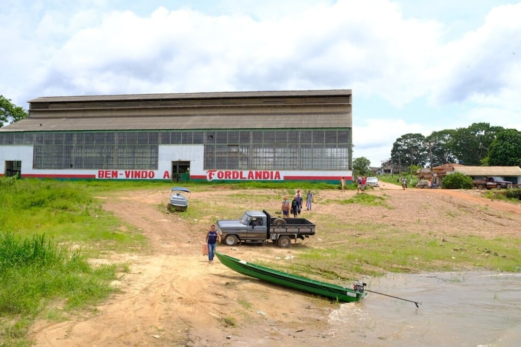 Fordlândia sits on a tributary of the Amazon River. Photo: Melissa Chan
