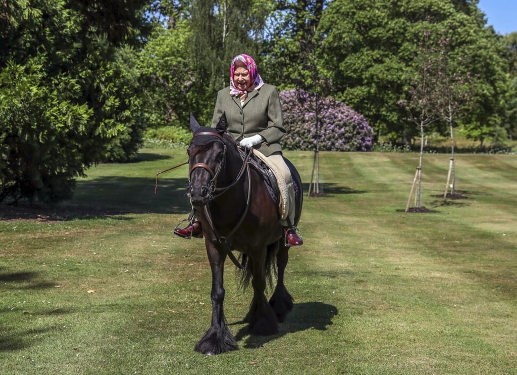 Queen Elizabeth has been in residence at Windsor Castle during the coronavirus pandemic. Photo: AFP Queen Elizabeth has been in residence at Windsor Castle during the coronavirus pandemic. Photo: AFP