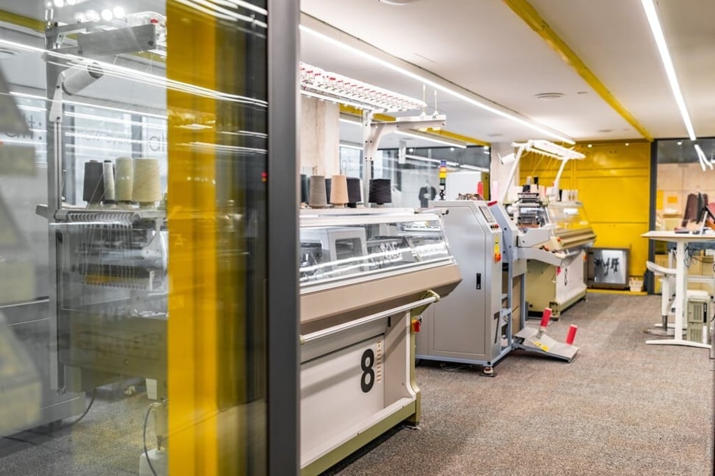 Development facilities at the Hong Kong Research Institute of Textiles and Apparel.