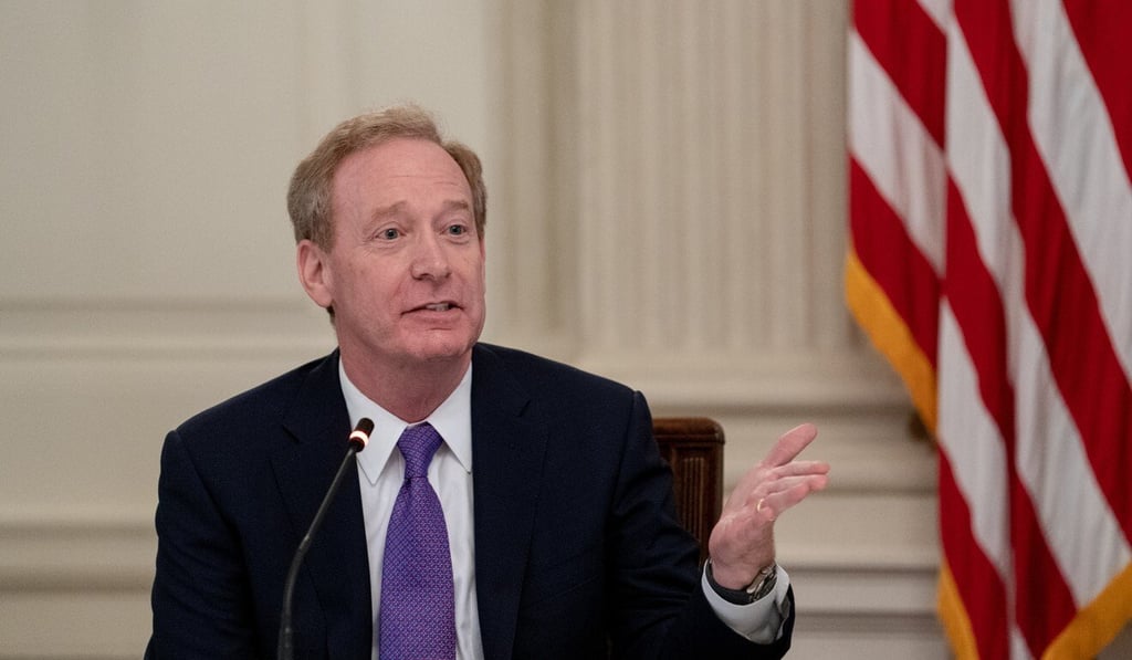 Brad Smith, president of the Microsoft Corporation. Photo: Bloomberg Brad Smith, president of the Microsoft Corporation. Photo: Bloomberg