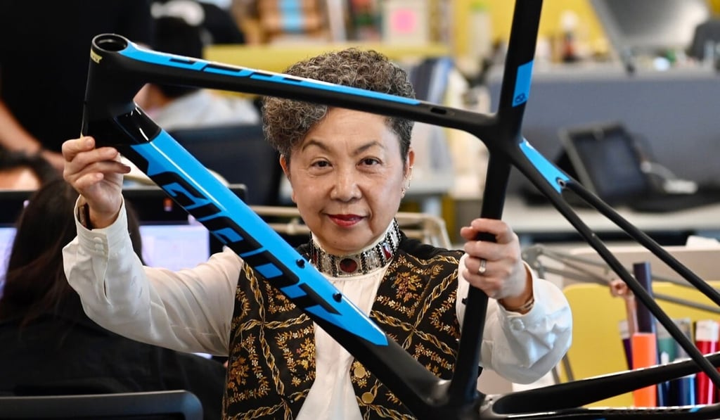 Bonnie Tu, CEO of Taiwan’s Giant, the world’s largest bicycle manufacturer. Photo: AFP Bonnie Tu, CEO of Taiwan’s Giant, the world’s largest bicycle manufacturer. Photo: AFP