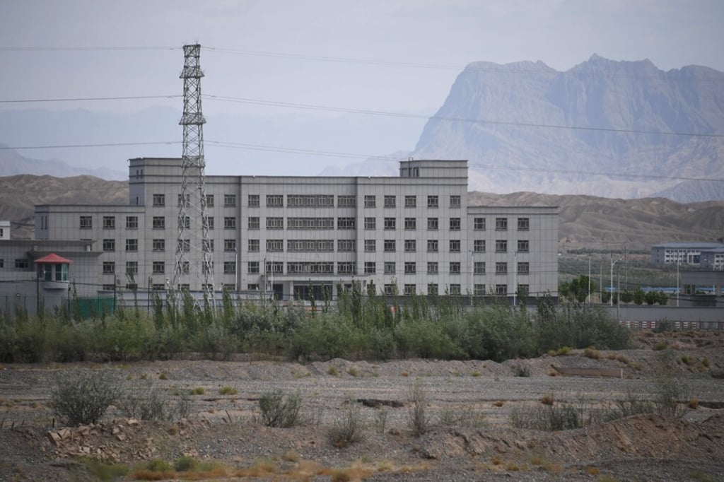 Buildings at the Artux City Vocational Skills Education Training Service Centre in Xinjiang, China, believed to be a re-education camp where most of the detainees belong to Muslim ethnic minorities. Photo: AFP
