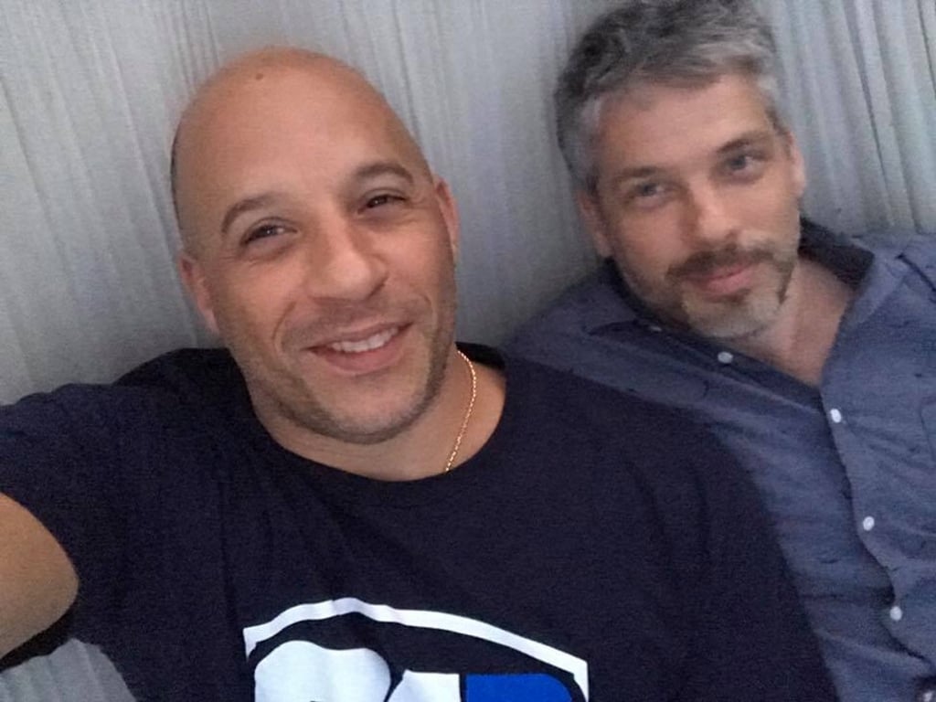 Vin Diesel and his brother Paul Vincent. Photo: @VinDiesel/Facebook