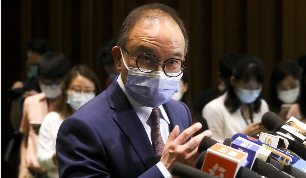 Erick Tsang is the constitutional and mainland affairs chief. Photo: Dickson Lee Erick Tsang is the constitutional and mainland affairs chief. Photo: Dickson Lee