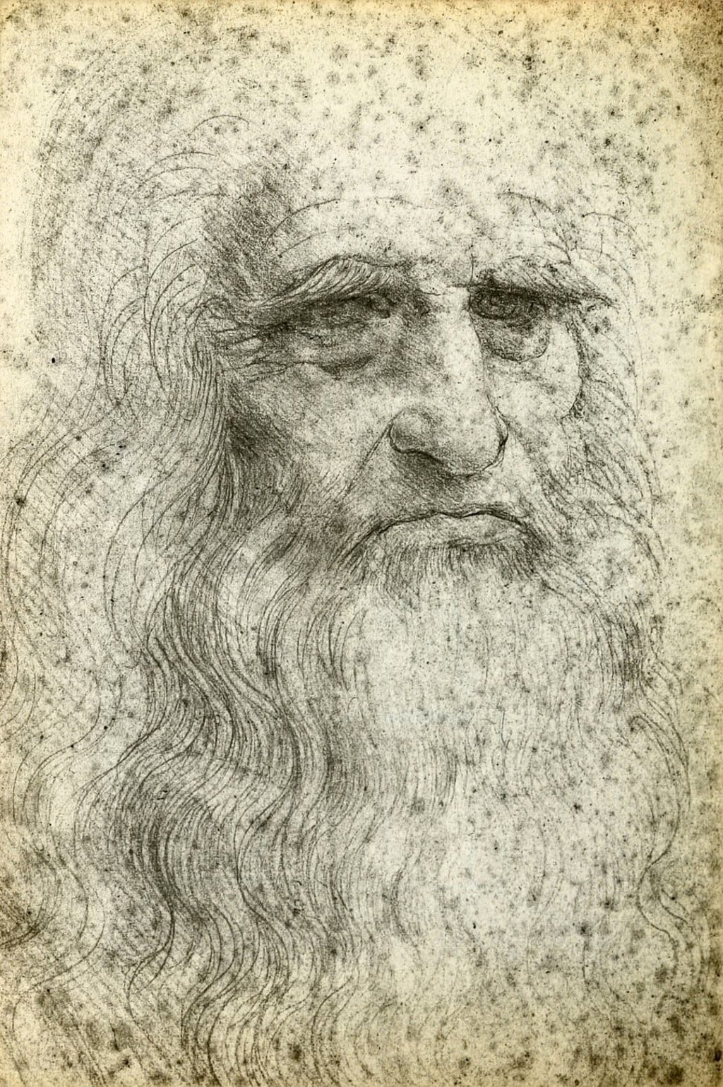 A self-portrait by Leonardo da Vinci. Photo: Shutterstock