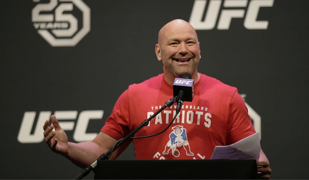 Dana White’s language may seem brash, but it is incredibly strategic. Photo: AP