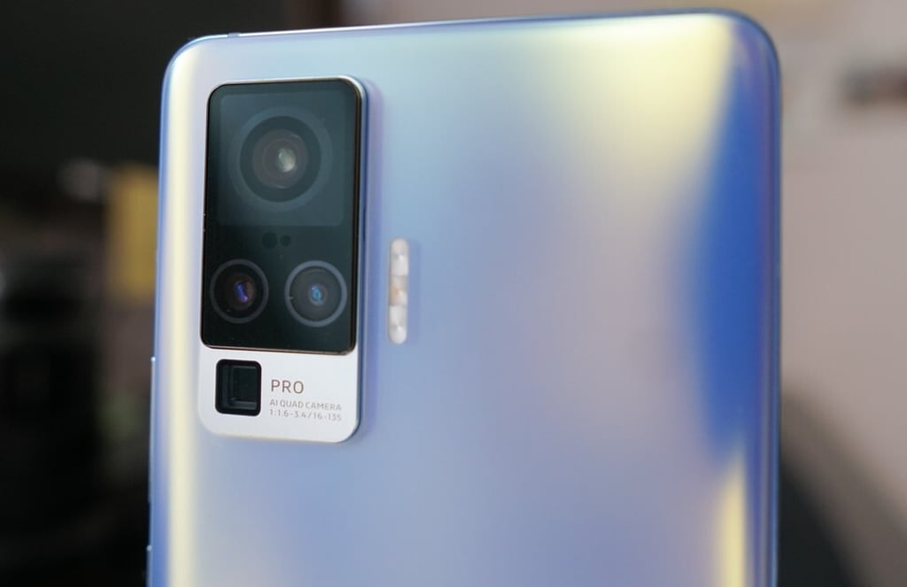 The gimbal used in the Vivo X50 Pro is a pivoted stabilising system that allows the camera to capture more fluid videos. Photo: Ben Sin The gimbal used in the Vivo X50 Pro is a pivoted stabilising system that allows the camera to capture more fluid videos. Photo: Ben Sin