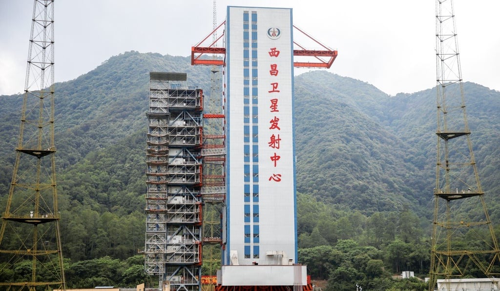 The launch pad where the final satellite of China’s BeiDou system was supposed to launch in Sichuan province. Photo: Reuters