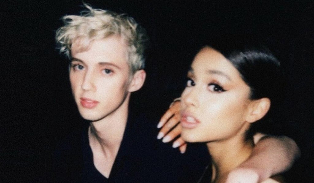 Troye Sivan and Ariana Grande. Photo: @troyesivan/Instagram Troye Sivan and Ariana Grande. Photo: @troyesivan/Instagram