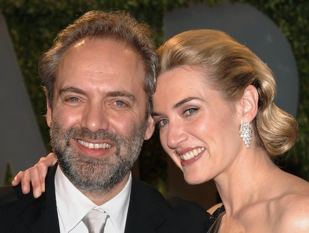 Sam Mendes and Kate Winslet. Photo: AP
