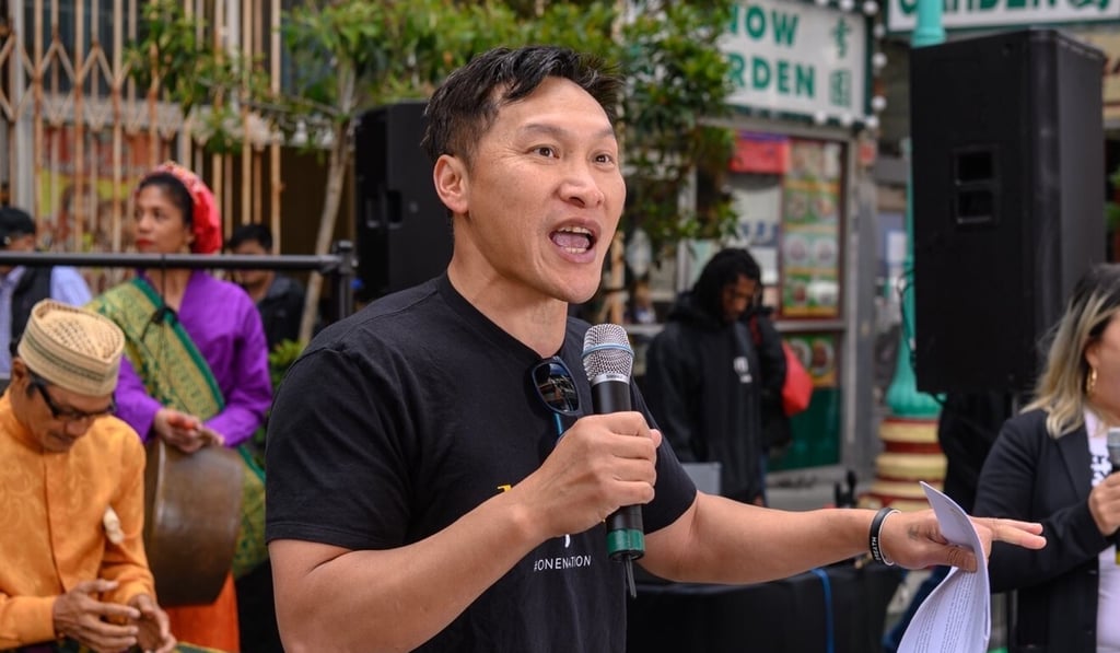 Eddy Zheng (pictured in 2019) moved from Guangzhou to California at the age of 12. Photo: San Francisco Department of Children, Youth and Their Families