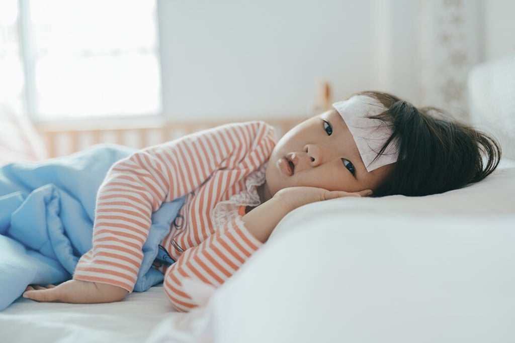 More than 60 per cent of Covid-19 positive children required hospital treatment and eight per cent needed intensive care. Photo: Getty Images More than 60 per cent of Covid-19 positive children required hospital treatment and eight per cent needed intensive care. Photo: Getty Images