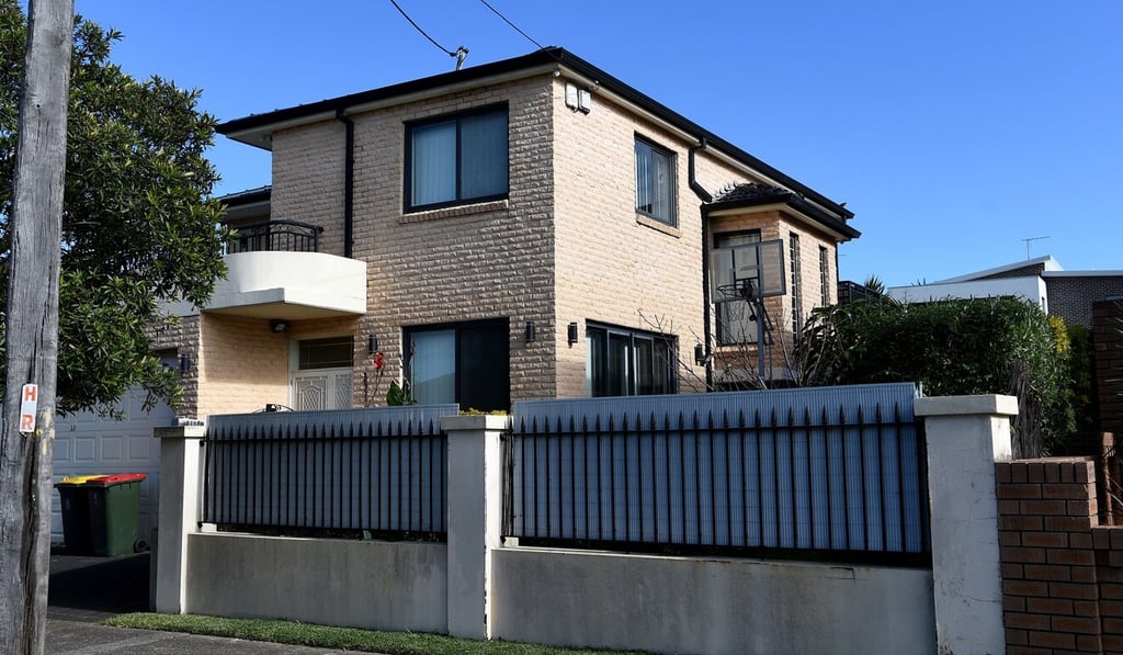 A view of Moselmane’s home in Rockdale, Sydney. Photo: EPA