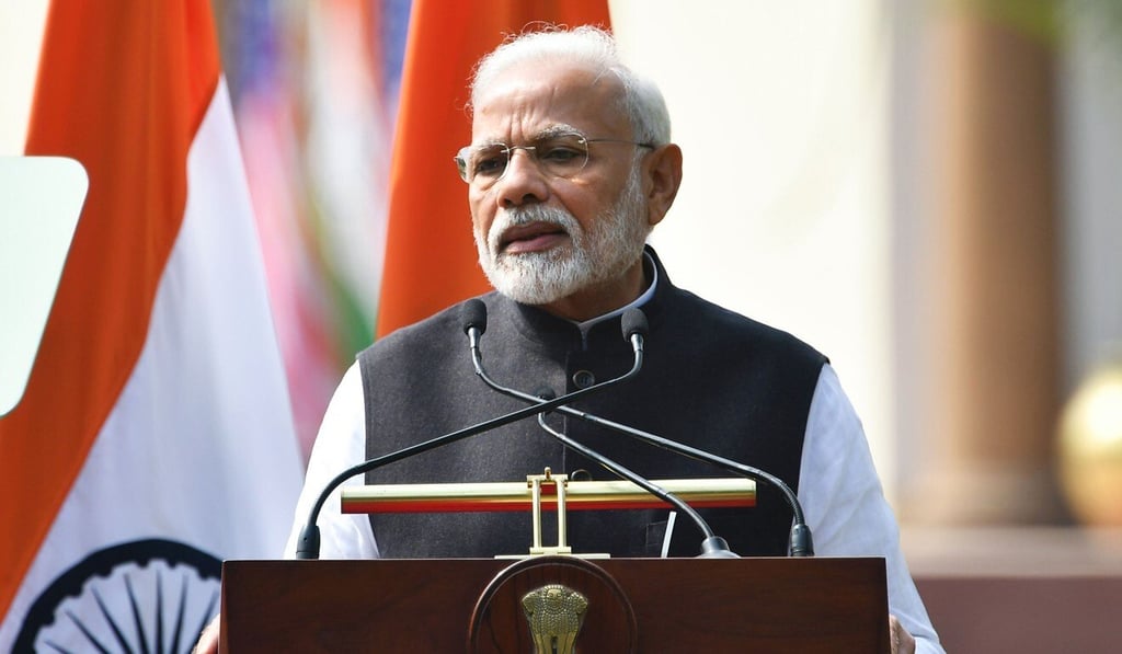 India's Prime Minister Narendra Modi, who assumed office in 2014 and was re-elected in 2019. Photo: AFP India's Prime Minister Narendra Modi, who assumed office in 2014 and was re-elected in 2019. Photo: AFP