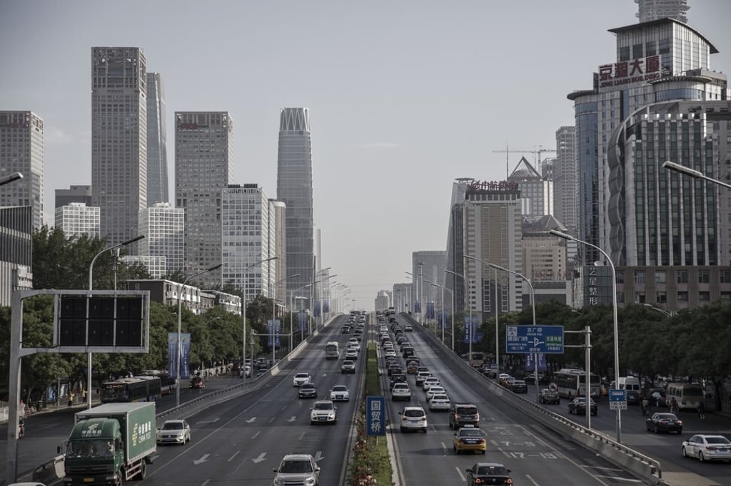 Vehicles travel along a section of the 3rd Ring Road in Beijing. Commercial properties like those flanking the highway are usually favourite assets owned by listed REITs in Singapore and Japan. Photo: Bloomberg Vehicles travel along a section of the 3rd Ring Road in Beijing. Commercial properties like those flanking the highway are usually favourite assets owned by listed REITs in Singapore and Japan. Photo: Bloomberg