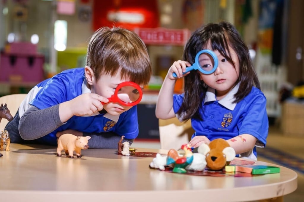 Children at Shrewsbury International School Hong Kong are encouraged to explore and work together to find out who they are and what they want to be.