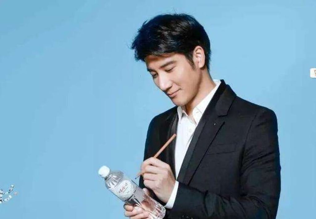 Wang Leehom was the long-term brand ambassador for Wahaha. Photo: ifeng.com Wang Leehom was the long-term brand ambassador for Wahaha. Photo: ifeng.com