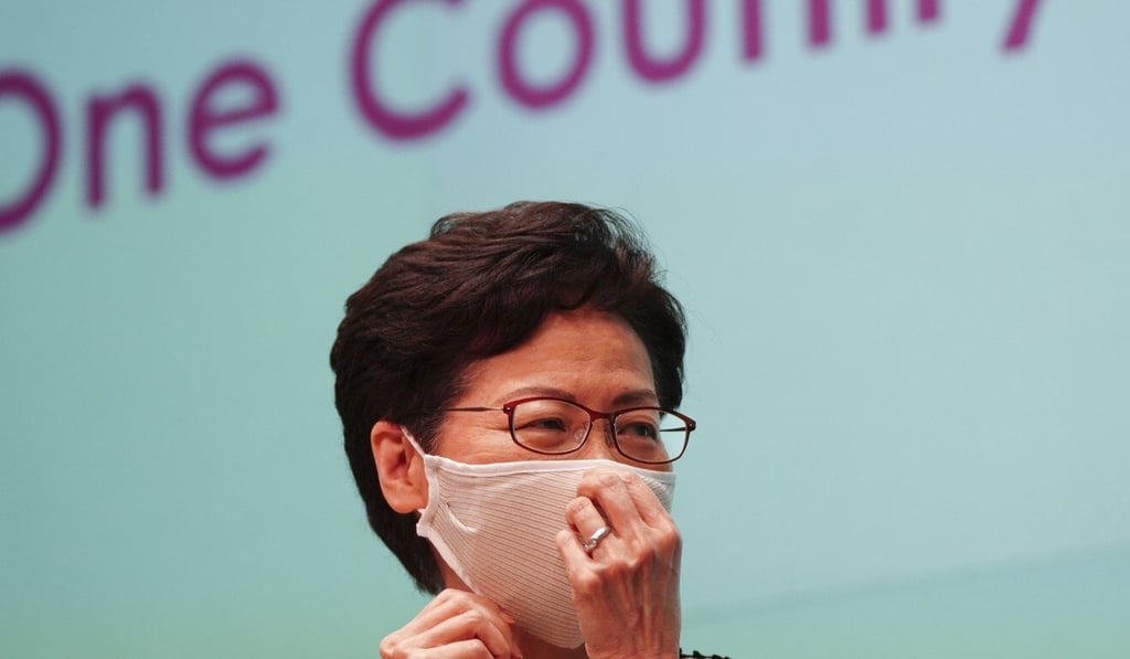 Hong Kong Chief Executive Carrie Lam. Photo: Robert Ng Hong Kong Chief Executive Carrie Lam. Photo: Robert Ng