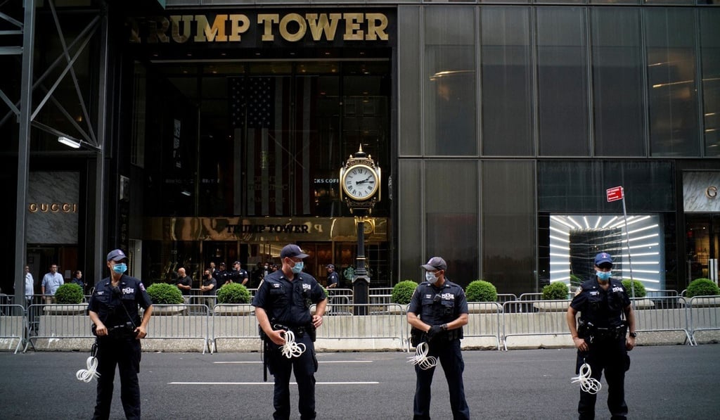 Trump’s signature Manhattan tower is already struggling to retain retail tenants. Photo: Reuters