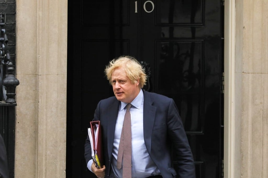 British Prime Minister Boris Johnson. Photo: Xinhua