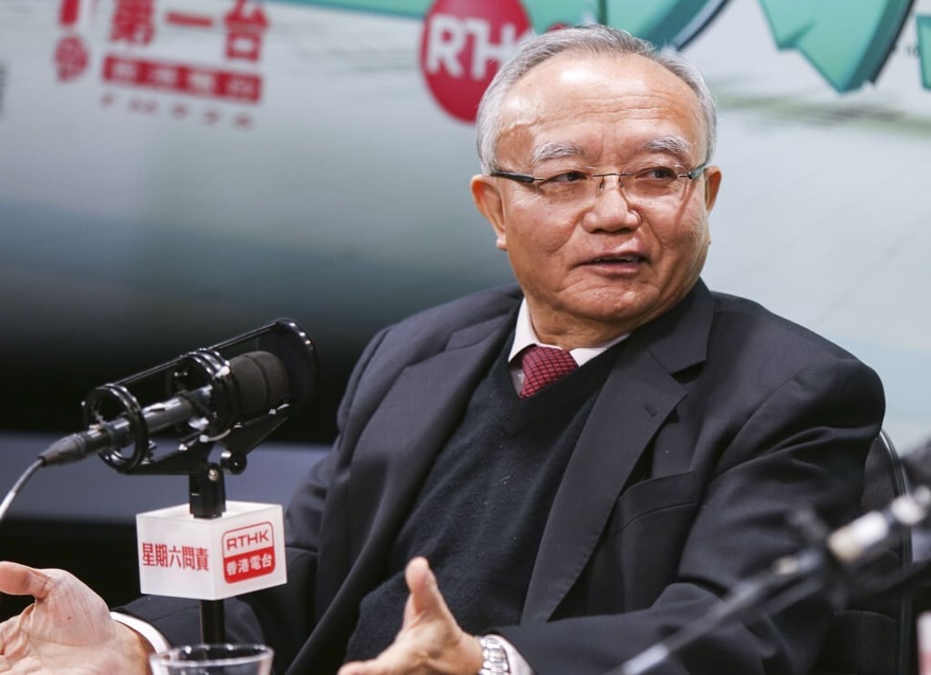 Vice-chairman of the Chinese Association of Hong Kong and Macau Studies, Beijing’s top political think tank on Hong Kong, Professor Lau Siu-kai. Photo: Xiaomei Chen Vice-chairman of the Chinese Association of Hong Kong and Macau Studies, Beijing’s top political think tank on Hong Kong, Professor Lau Siu-kai. Photo: Xiaomei Chen
