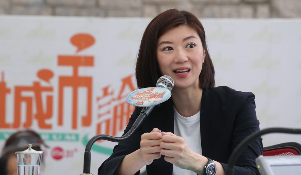 New People’s Party lawmaker Eunice Yung has questioned the Education Bureau’s role in overseeing teaching materials in the city’s schools. Photo: K.Y. Cheng New People’s Party lawmaker Eunice Yung has questioned the Education Bureau’s role in overseeing teaching materials in the city’s schools. Photo: K.Y. Cheng