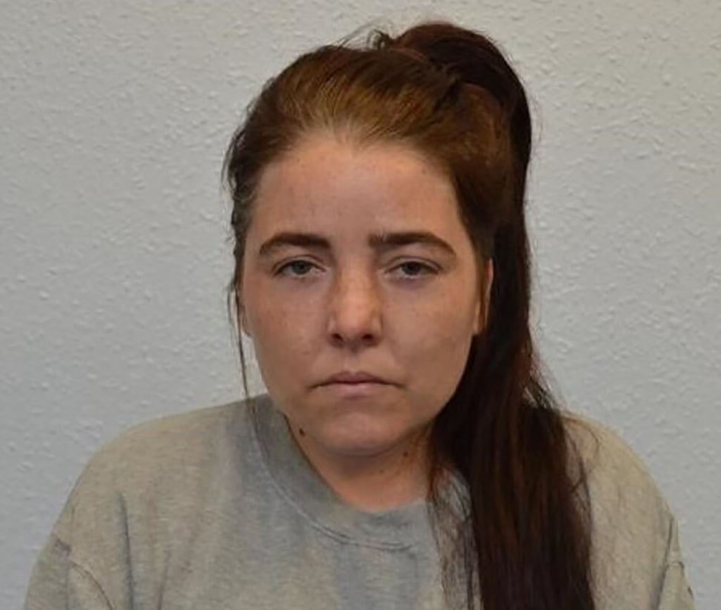 Safiyya Shaikh, 37, is seen in a booking photograph. Photo: Metroppolitan Police handout/AFP